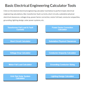 Electrical Calculator Tools Archives - Chattanooga Electrical ...