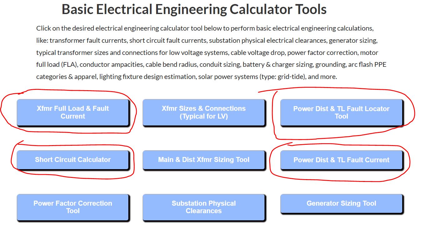 New-Fault-Current-Calc-Tools
